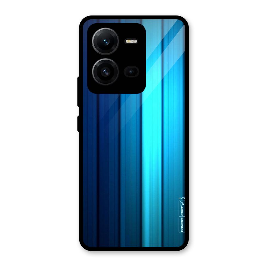 Blue Hues Glass Back Case for Vivo V25