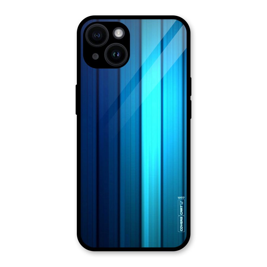 Blue Hues Glass Back Case for iPhone 14