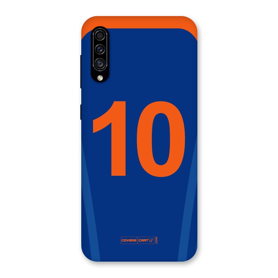 Blue Jersey Back Case for Galaxy A30s