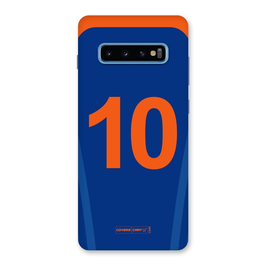 Blue Jersey Back Case for Galaxy S10 Plus