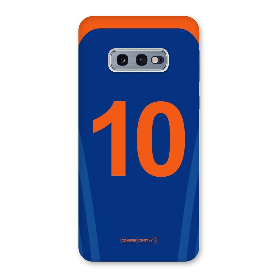 Blue Jersey Back Case for Galaxy S10e