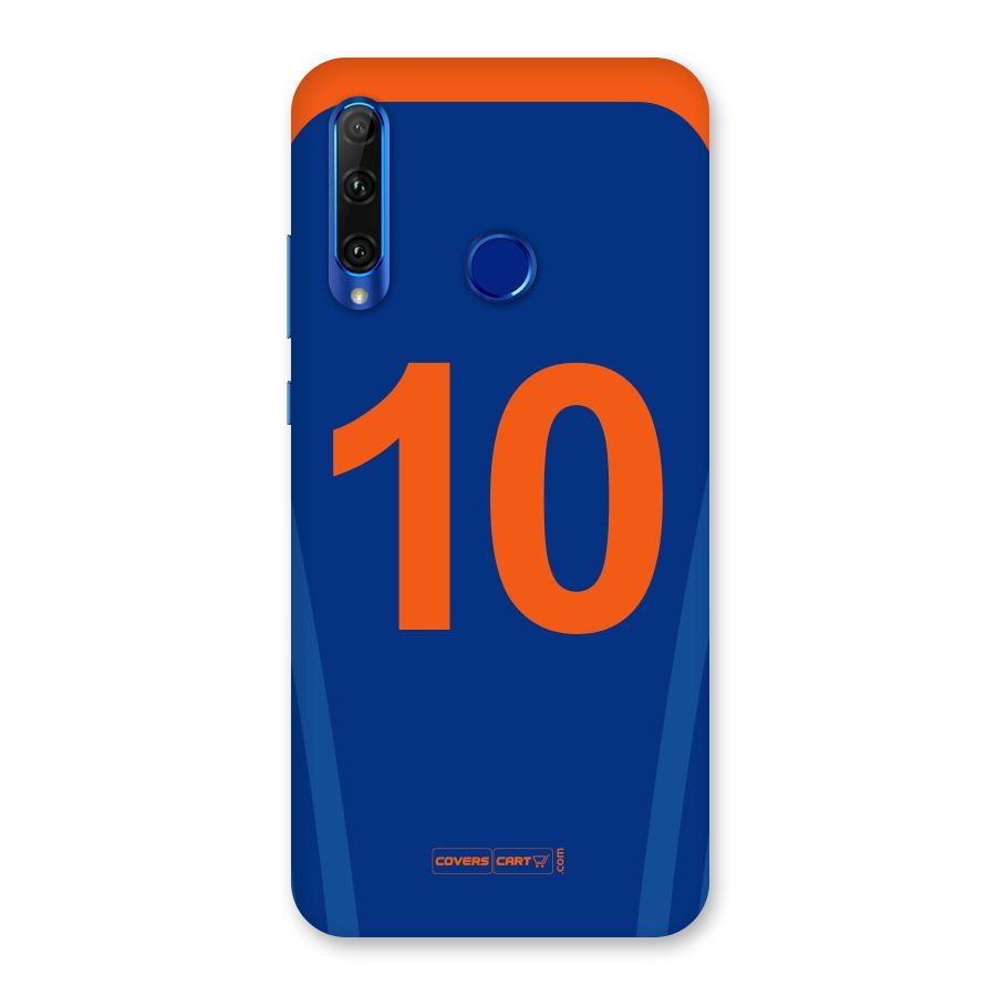 Blue Jersey Back Case for Honor 20i