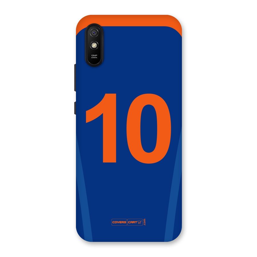 Blue Jersey Back Case for Redmi 9A