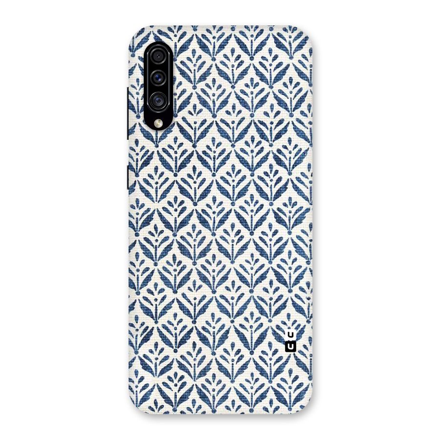 Blue Leaf Back Case for Galaxy A30s