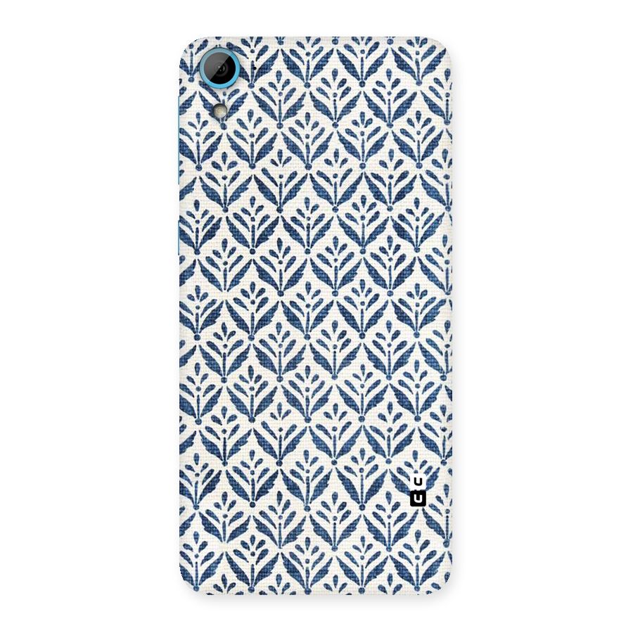Blue Leaf Back Case for HTC Desire 826