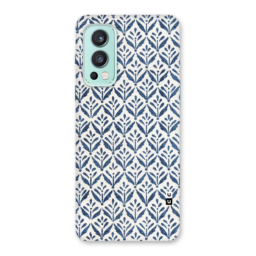 Blue Leaf Back Case for OnePlus Nord 2 5G