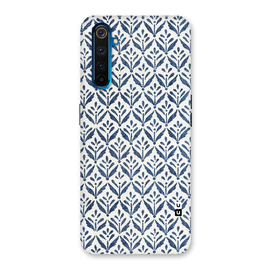 Blue Leaf Back Case for Realme 6 Pro