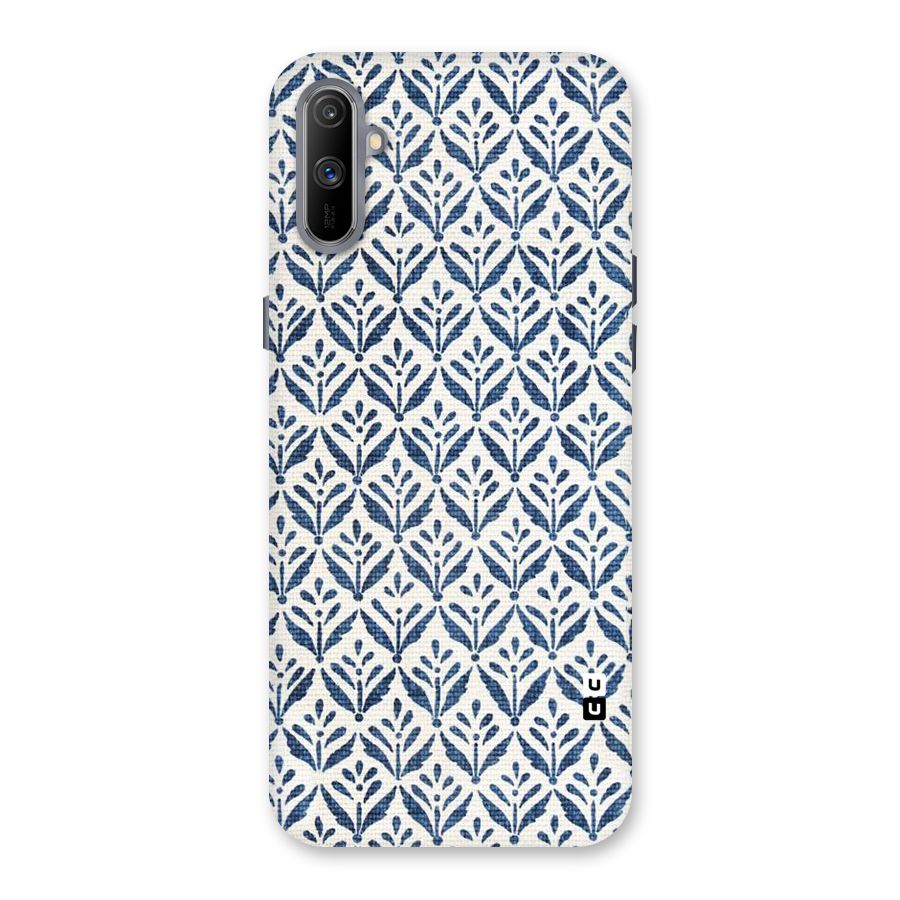 Blue Leaf Back Case for Realme C3
