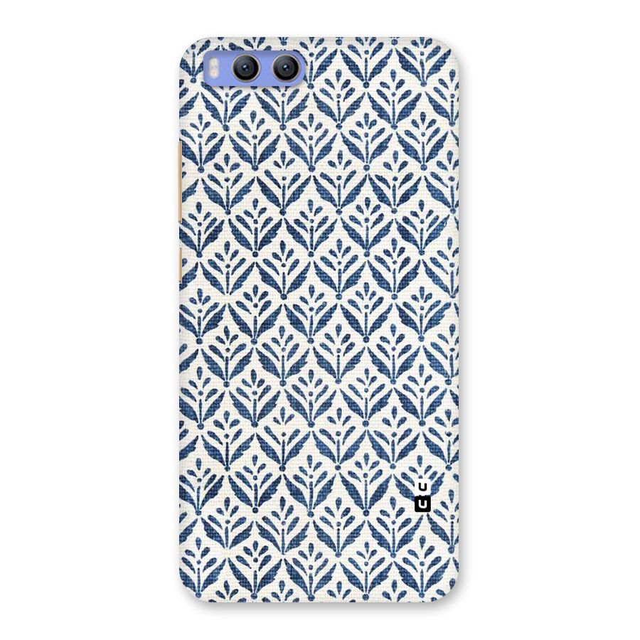 Blue Leaf Back Case for Xiaomi Mi 6
