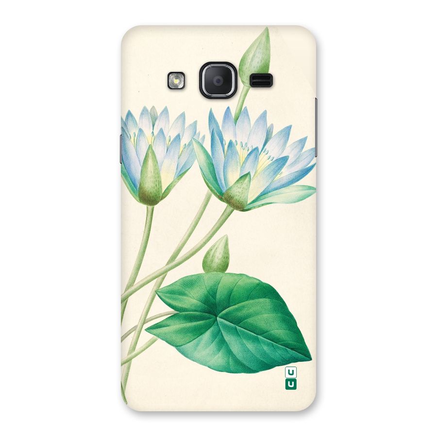 Blue Lotus Back Case for Galaxy On7 2015