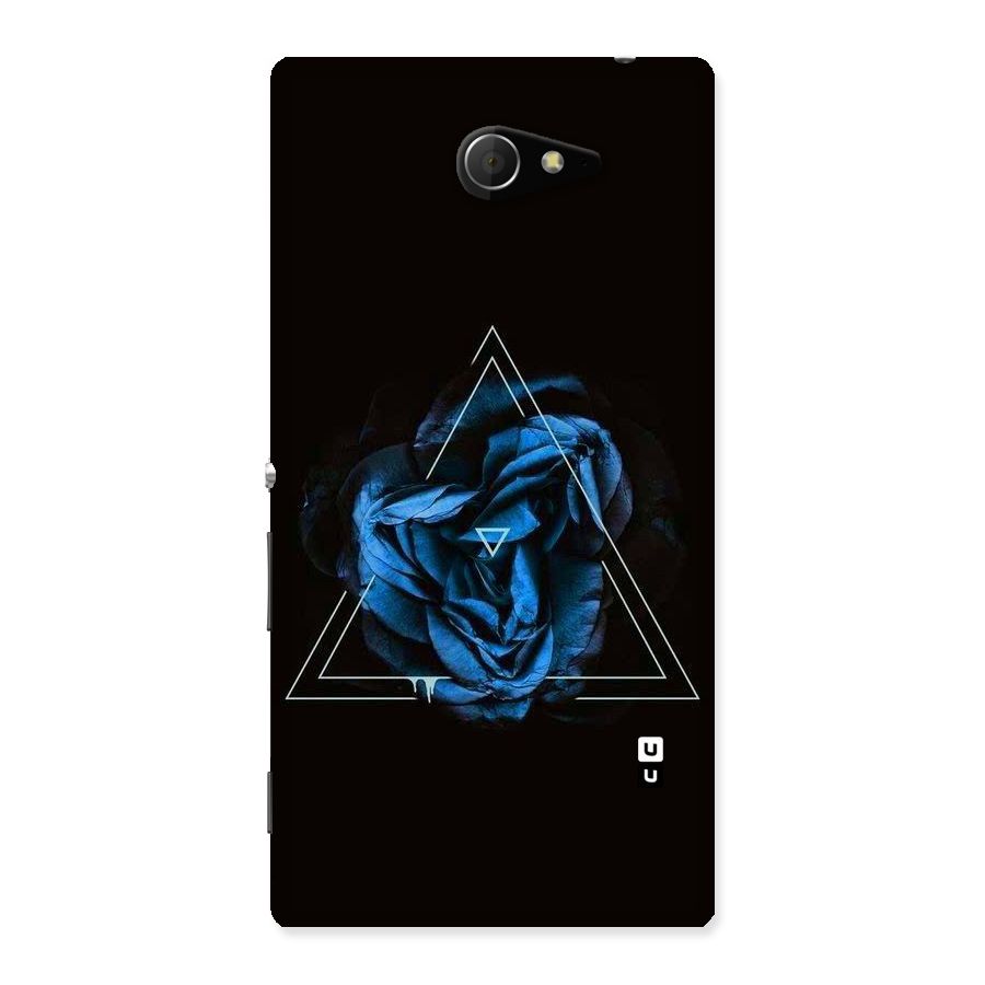 Blue Magic Triangle Back Case for Sony Xperia M2