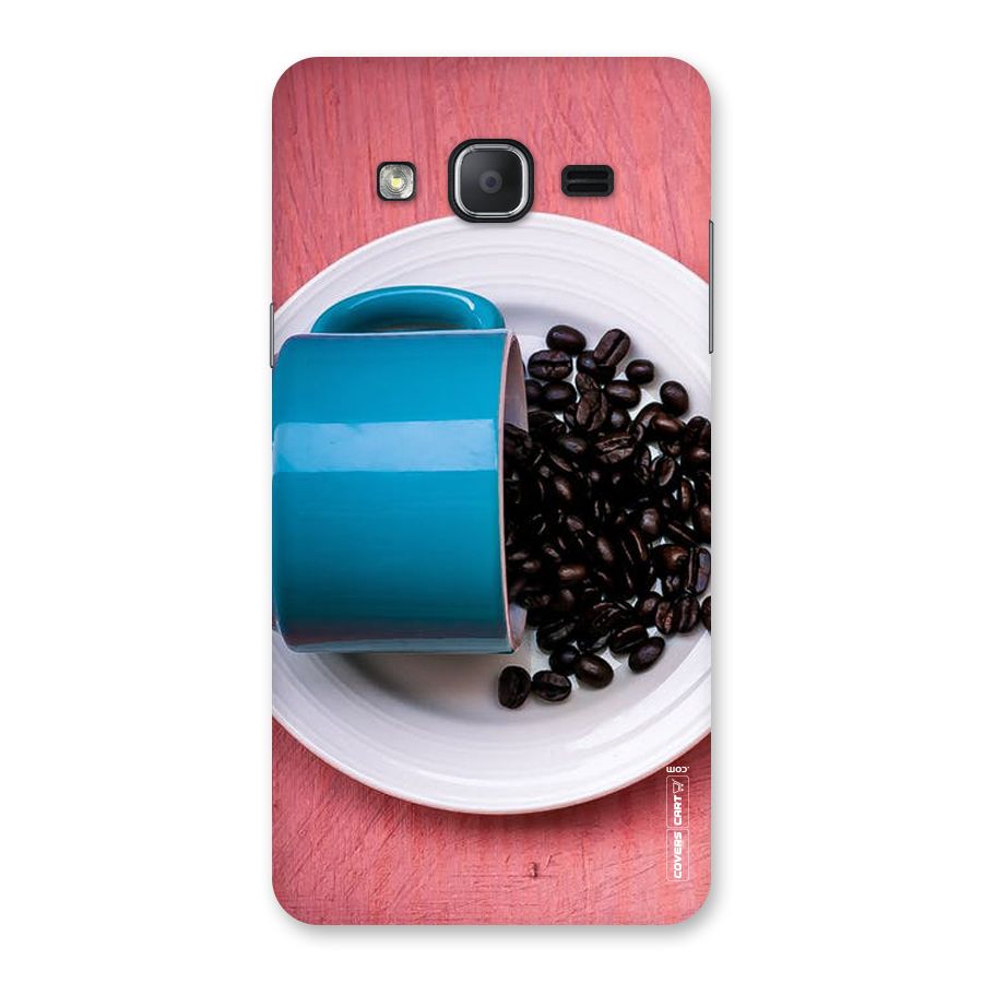 Blue Mug And Beans Back Case for Galaxy On7 2015