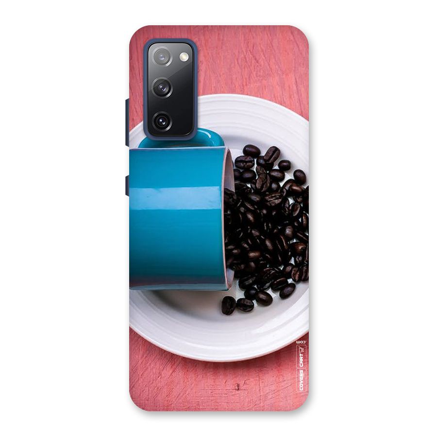 Blue Mug And Beans Back Case for Galaxy S20 FE
