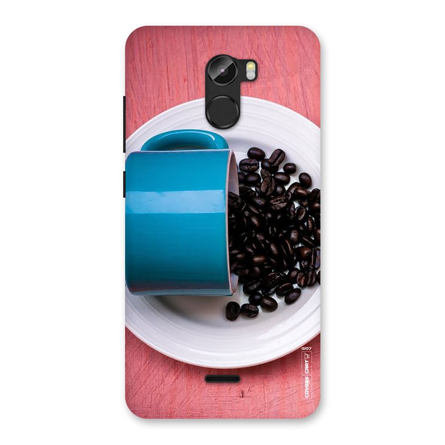 Blue Mug And Beans Back Case for Gionee X1