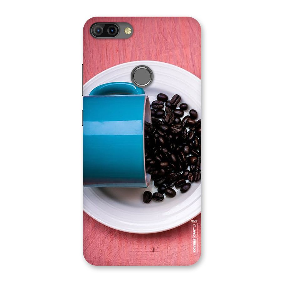 Blue Mug And Beans Back Case for Infinix Hot 6 Pro