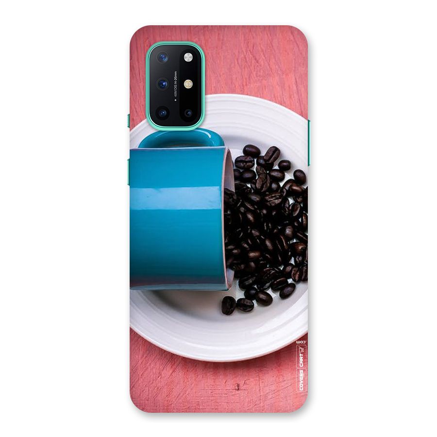 Blue Mug And Beans Back Case for OnePlus 8T