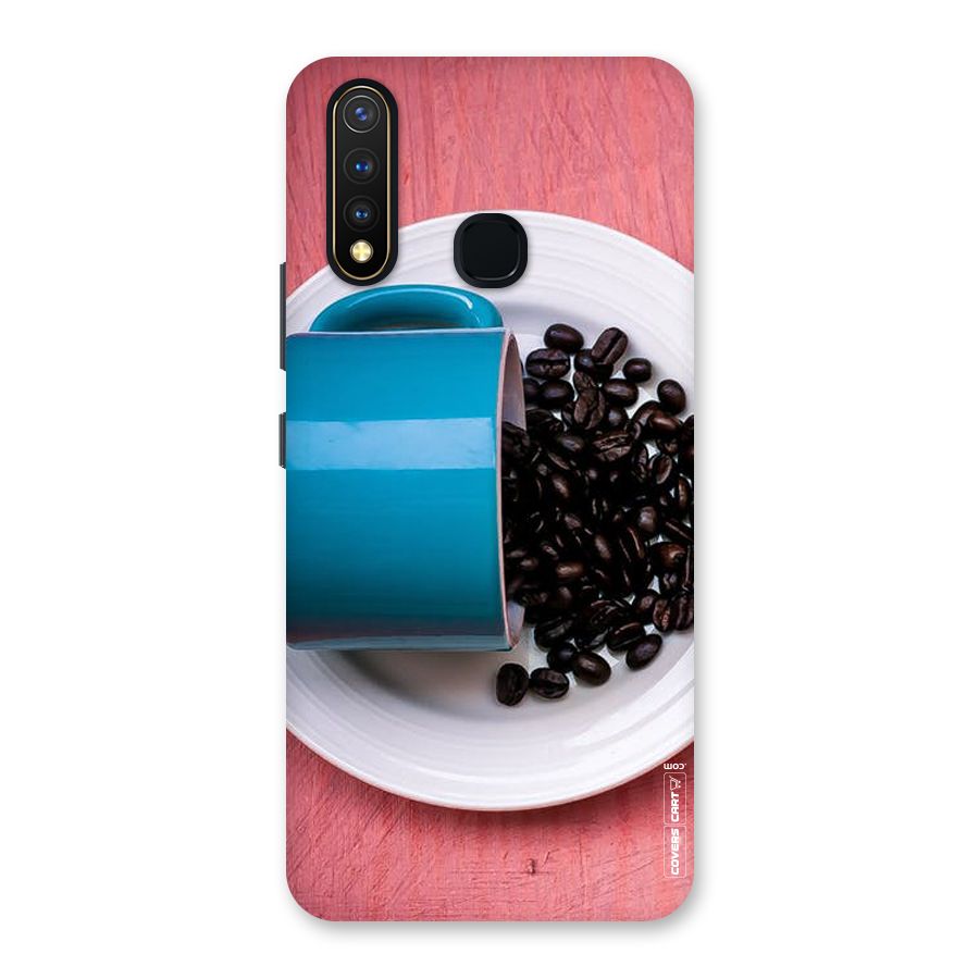 Blue Mug And Beans Back Case for Vivo Y19