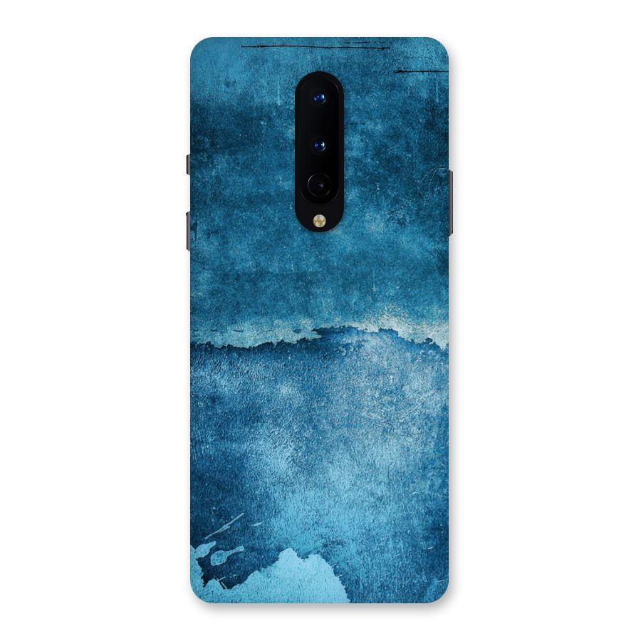 Blue Paint Wall Back Case for OnePlus 8