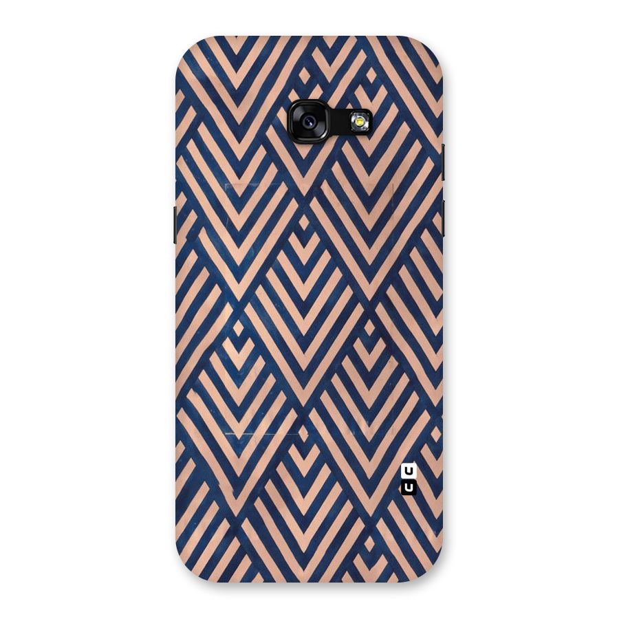 Blue Peach Back Case for Galaxy A5 2017