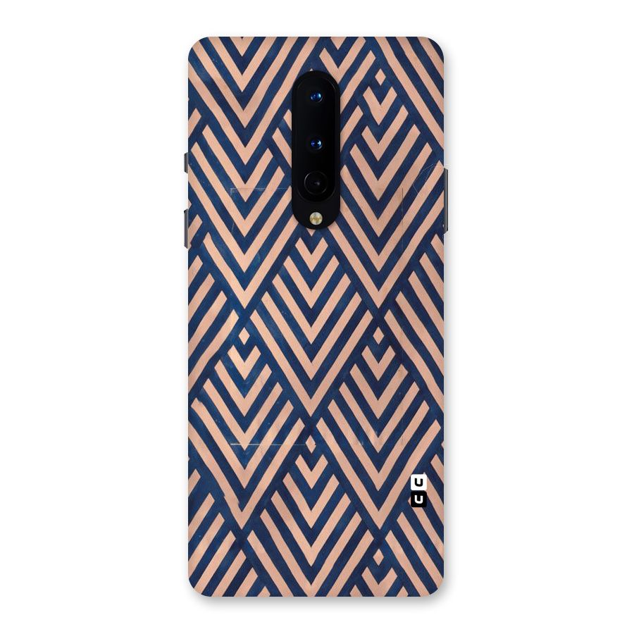 Blue Peach Back Case for OnePlus 8