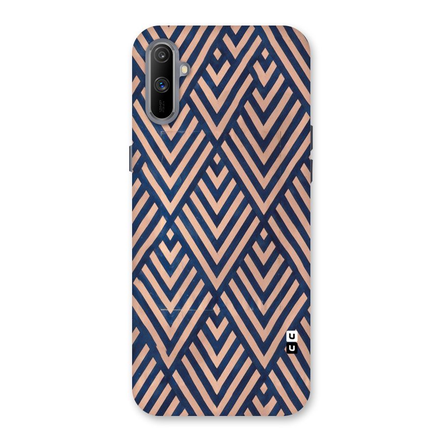 Blue Peach Back Case for Realme C3