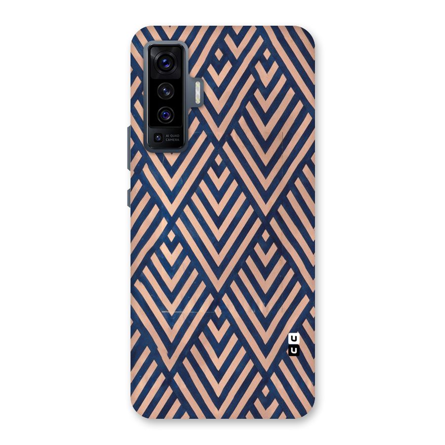 Blue Peach Back Case for Vivo X50