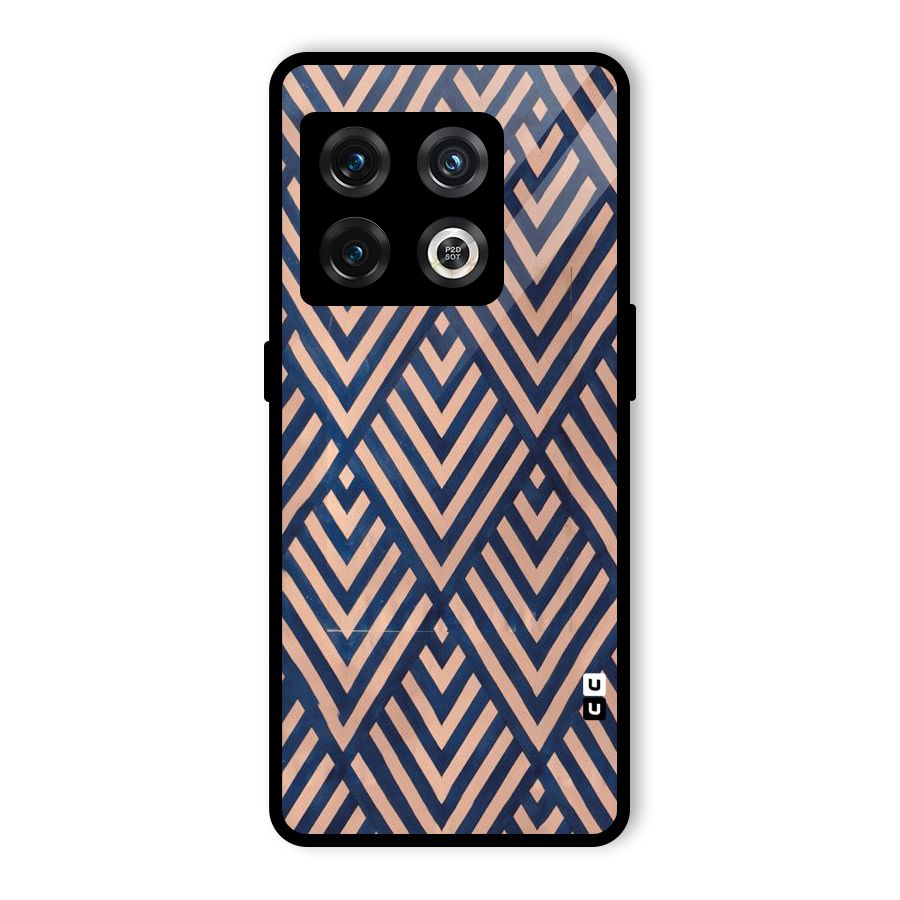 Blue Peach Glass Back Case for OnePlus 10 Pro 5G