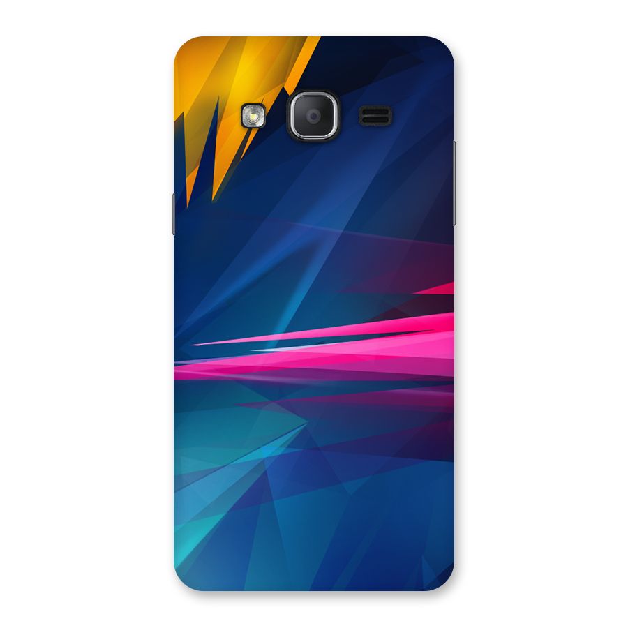 Blue Red Abstract Back Case for Galaxy On7 2015