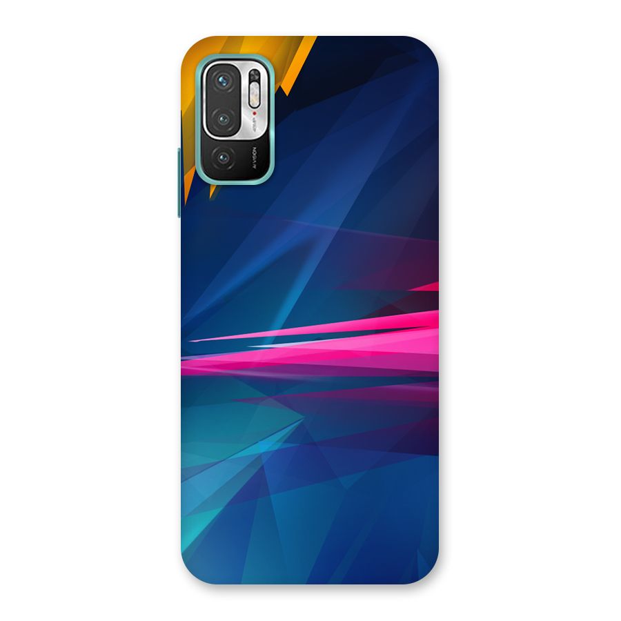 Blue Red Abstract Back Case for Redmi Note 10T 5G