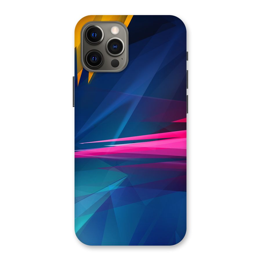 Blue Red Abstract Back Case for iPhone 12 Pro Max