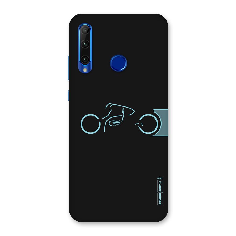 Blue Ride Back Case for Honor 20i