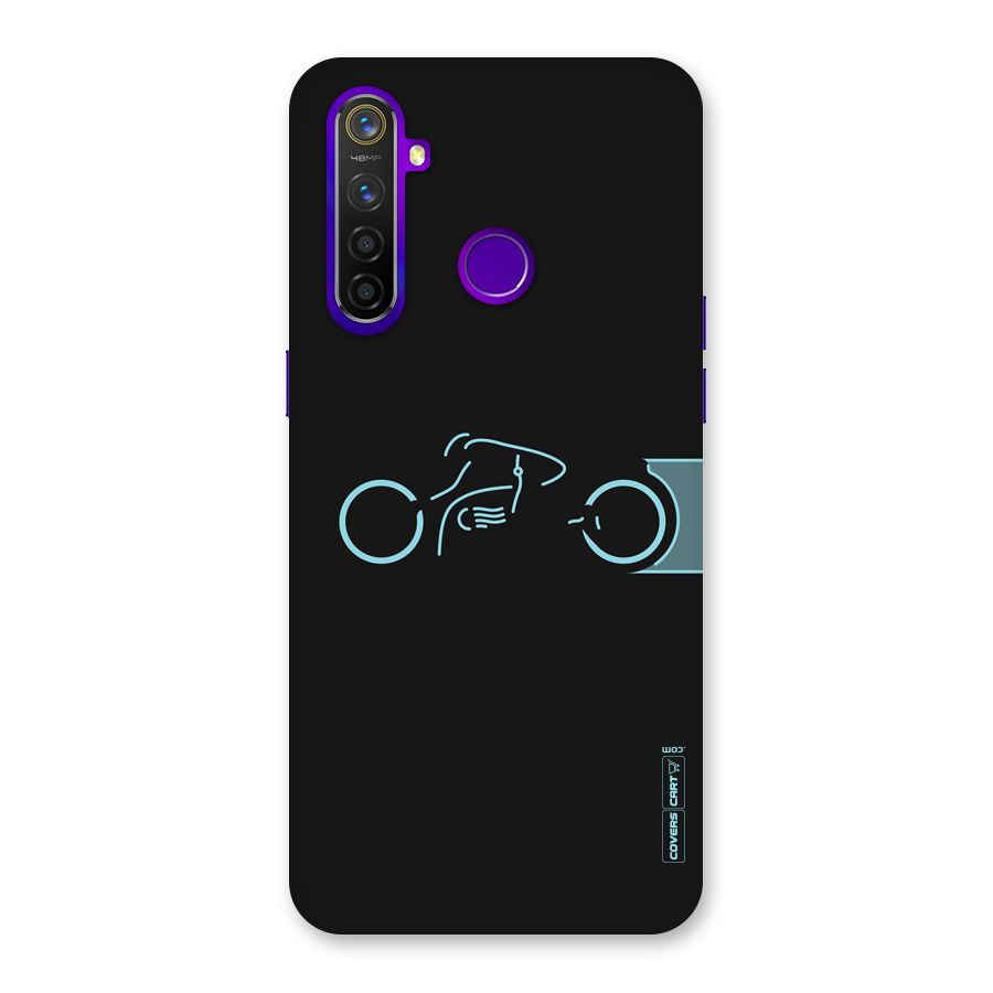 Blue Ride Back Case for Realme 5 Pro