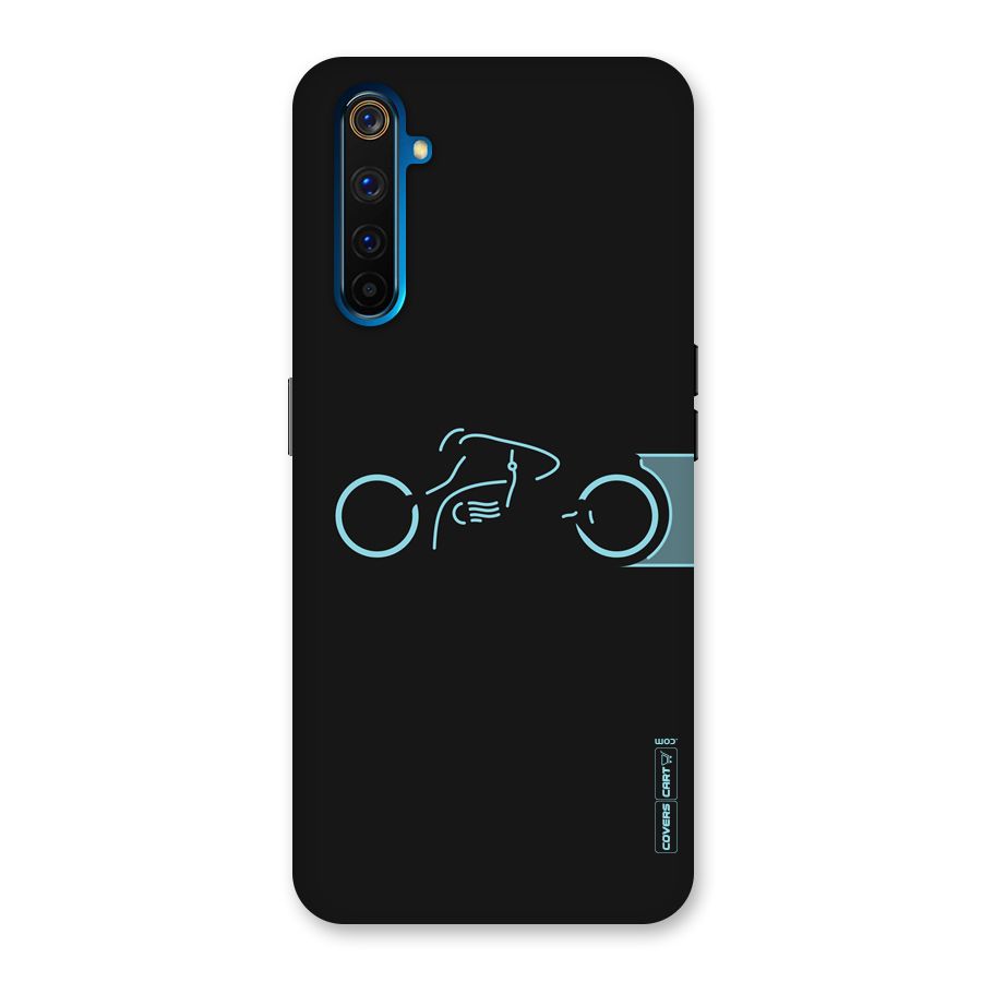 Blue Ride Back Case for Realme 6 Pro
