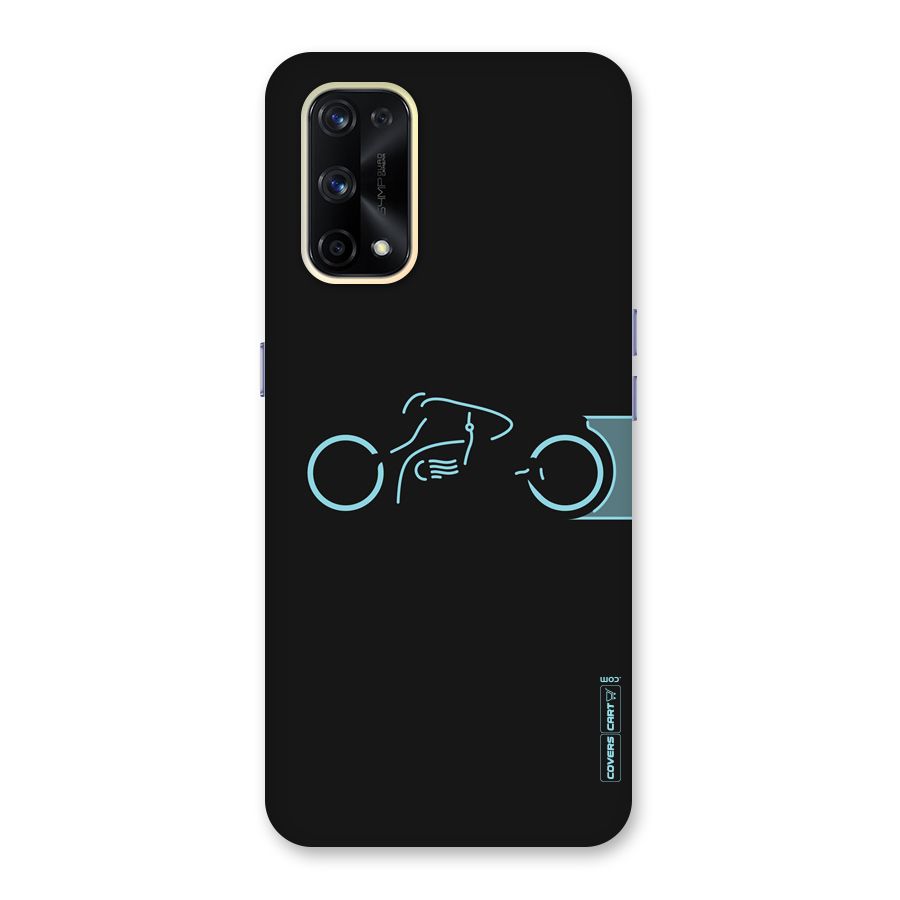 Blue Ride Glass Back Case for Realme X7 Pro