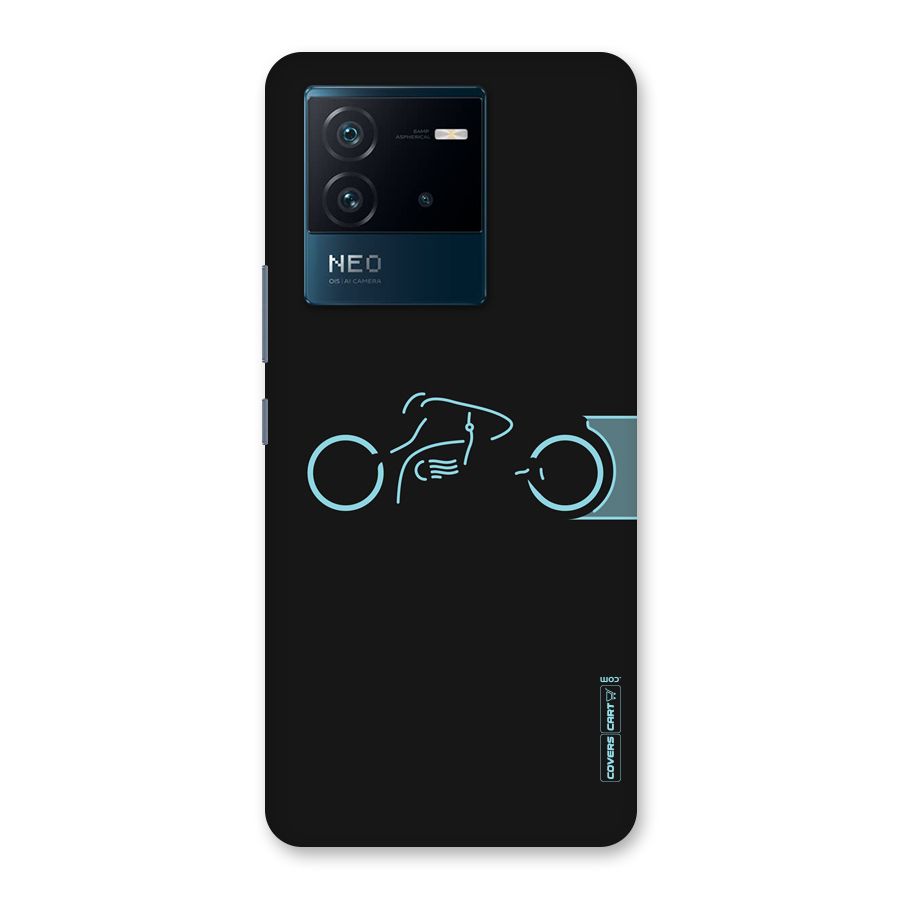 Blue Ride Back Case for Vivo iQOO Neo 6 5G