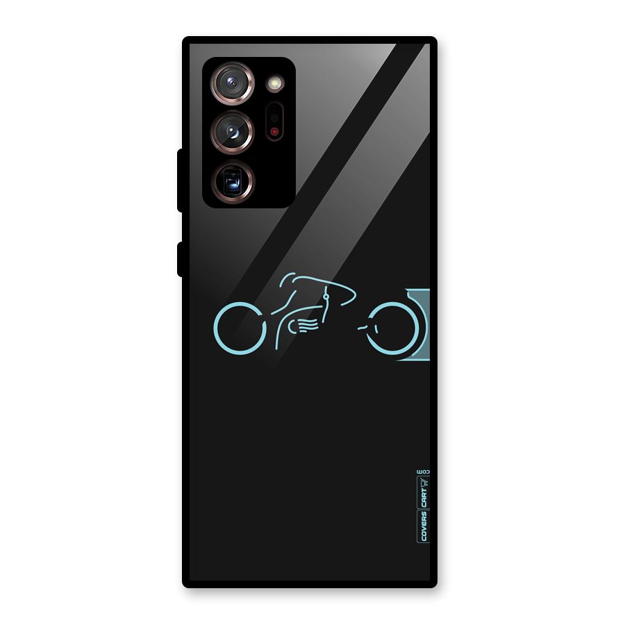 Blue Ride Glass Back Case for Galaxy Note 20 Ultra 5G