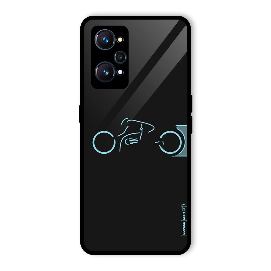 Blue Ride Glass Back Case for Realme GT 2