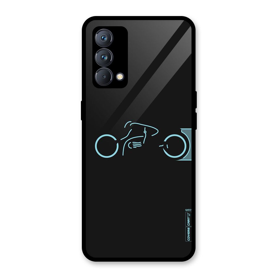 Blue Ride Glass Back Case for Realme GT Master Edition
