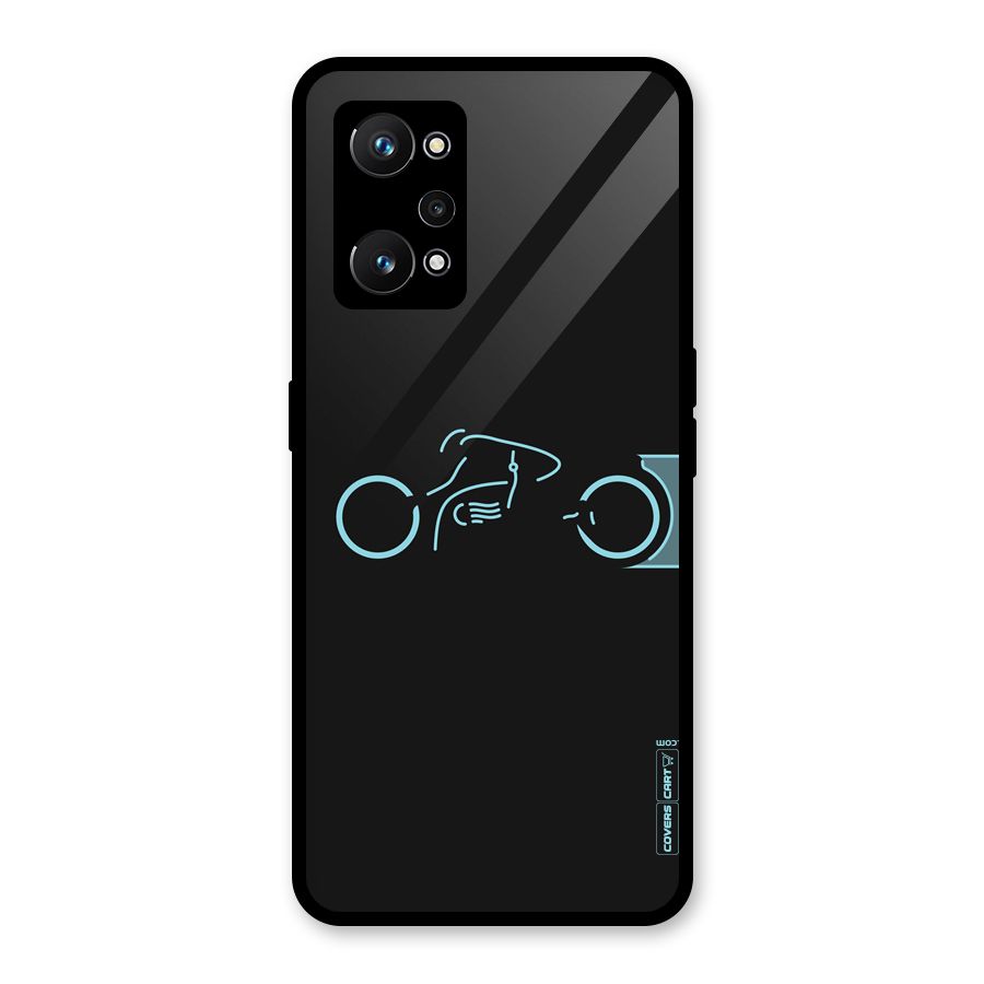 Blue Ride Glass Back Case for Realme GT Neo 3T