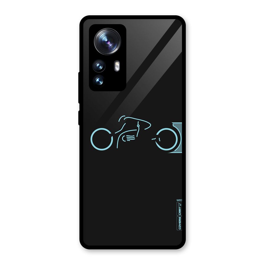 Blue Ride Glass Back Case for Xiaomi 12 Pro