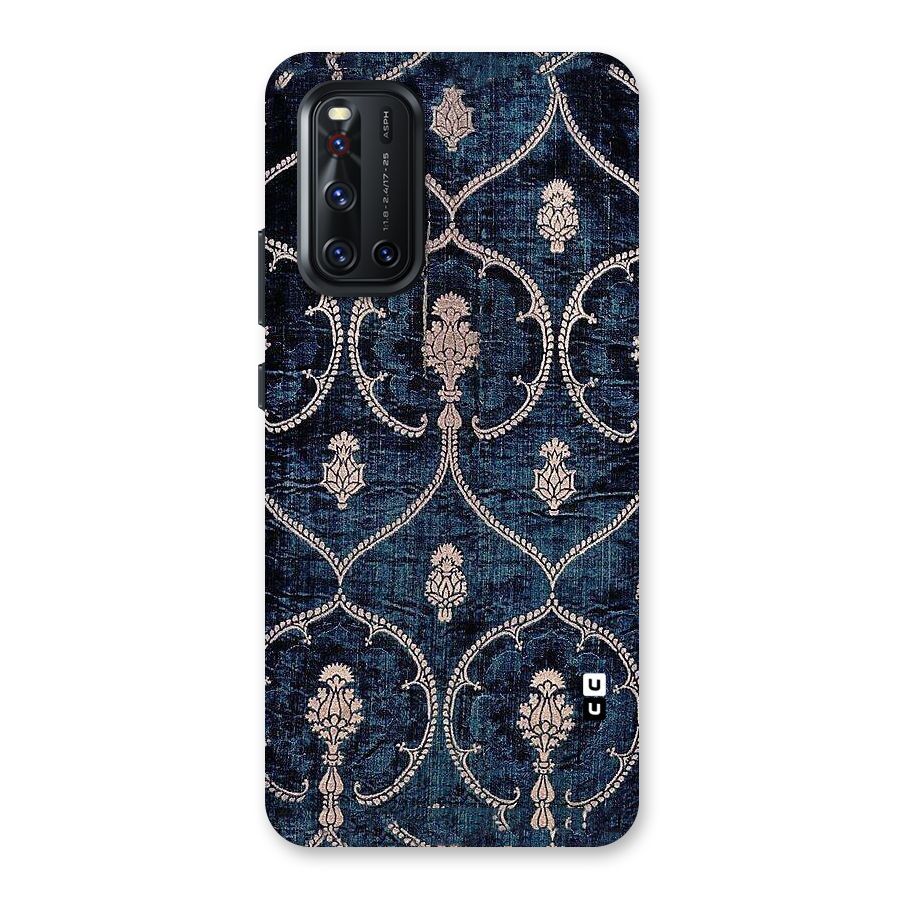 Blue Shade Rug Back Case for Vivo V19