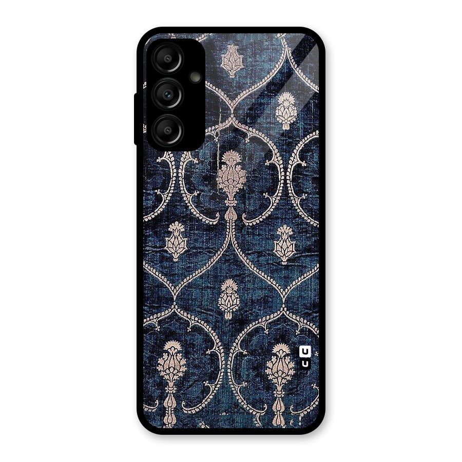 Blue Shade Rug Glass Back Case for Galaxy A14 5G
