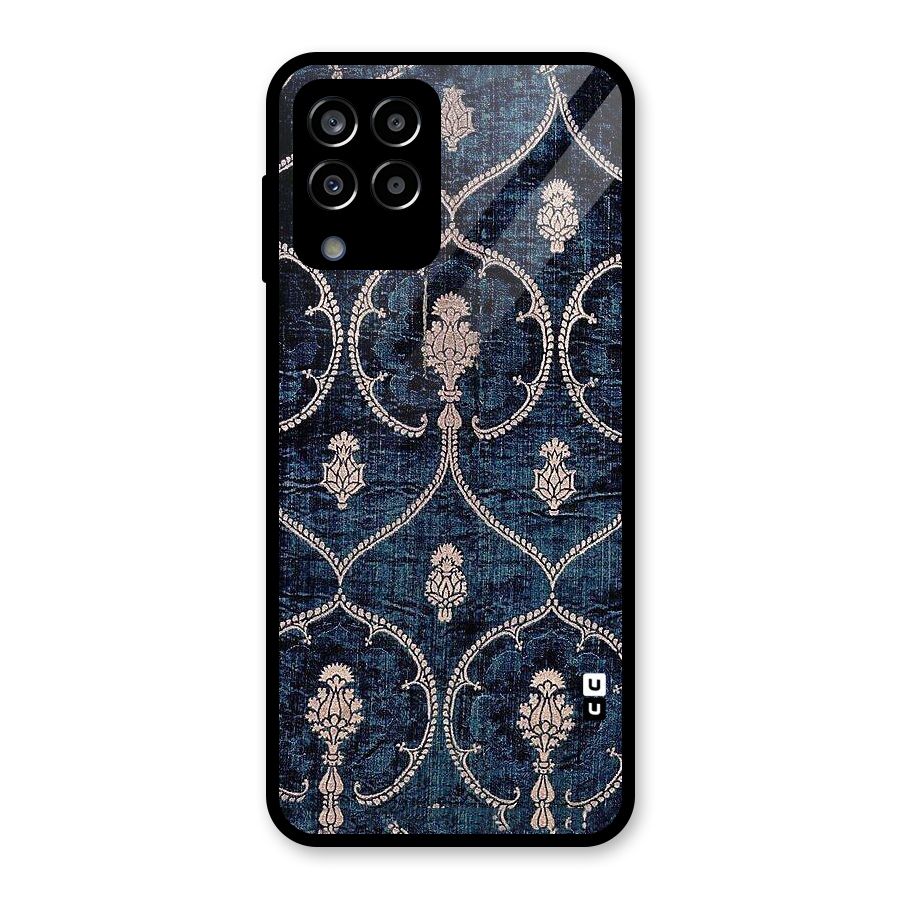 Blue Shade Rug Glass Back Case for Galaxy M33