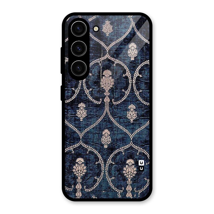 Blue Shade Rug Glass Back Case for Galaxy S23