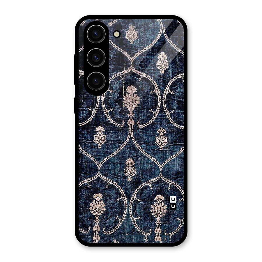 Blue Shade Rug Glass Back Case for Galaxy S23 Plus