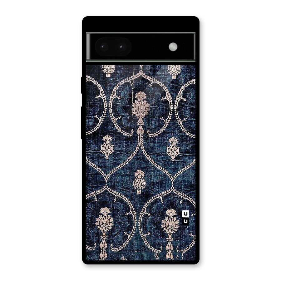 Blue Shade Rug Glass Back Case for Google Pixel 6a