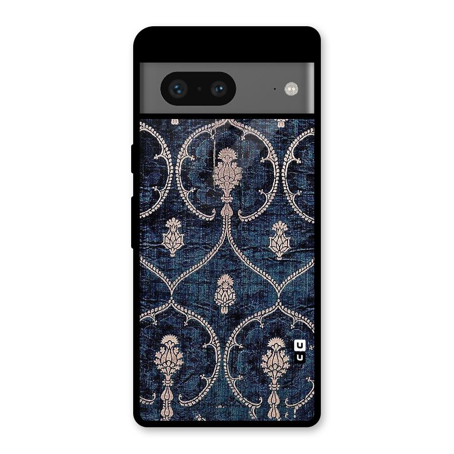 Blue Shade Rug Glass Back Case for Google Pixel 7