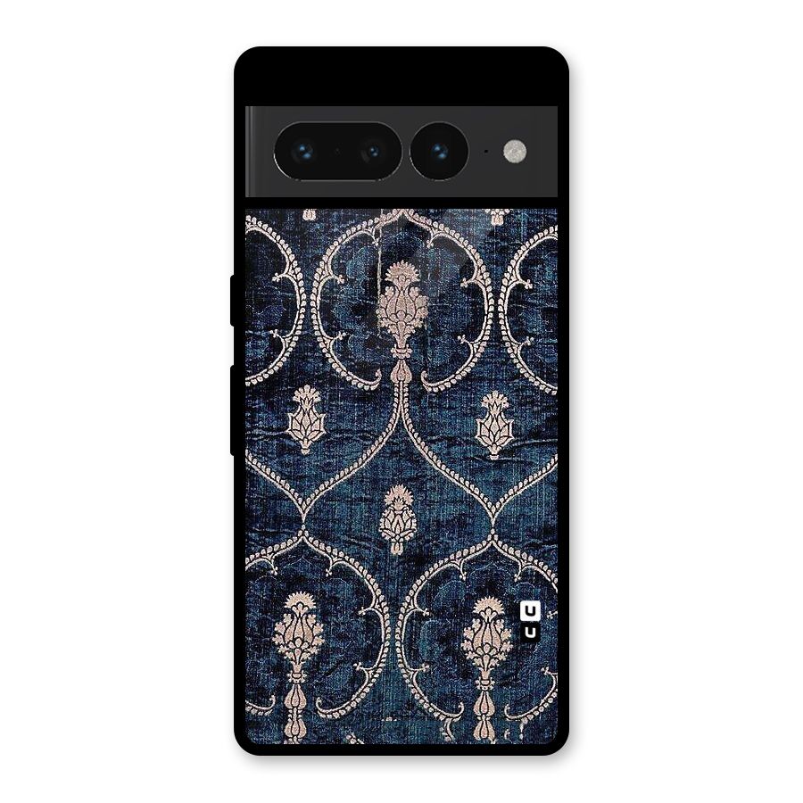 Blue Shade Rug Glass Back Case for Google Pixel 7 Pro