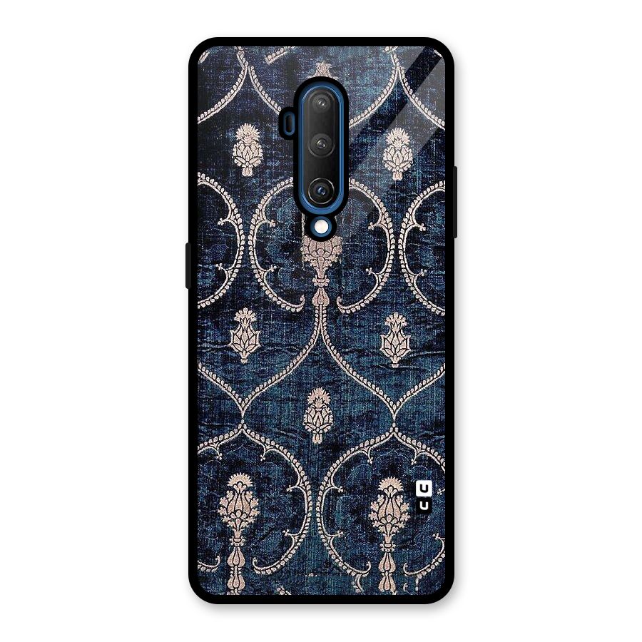 Blue Shade Rug Glass Back Case for OnePlus 7T Pro