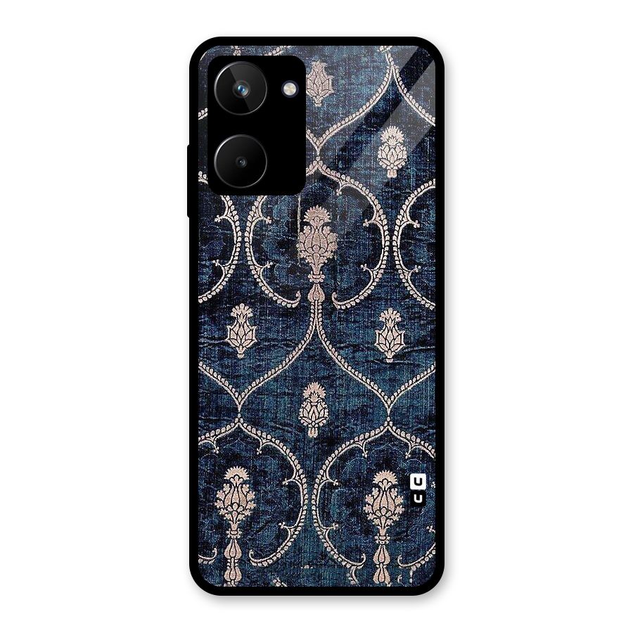 Blue Shade Rug Glass Back Case for Realme 10